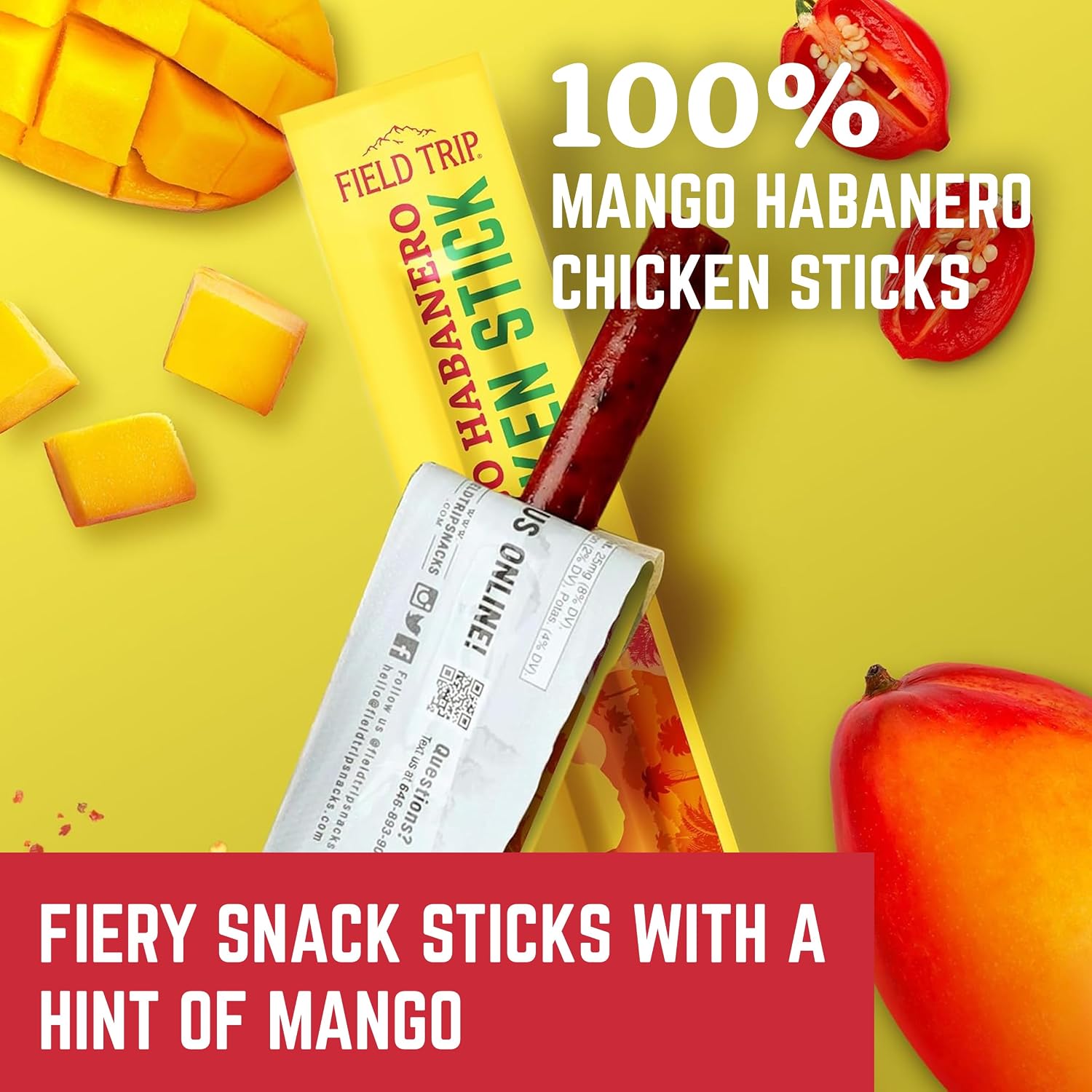 Mango Habanero Chicken Sticks 1oz (24ct)