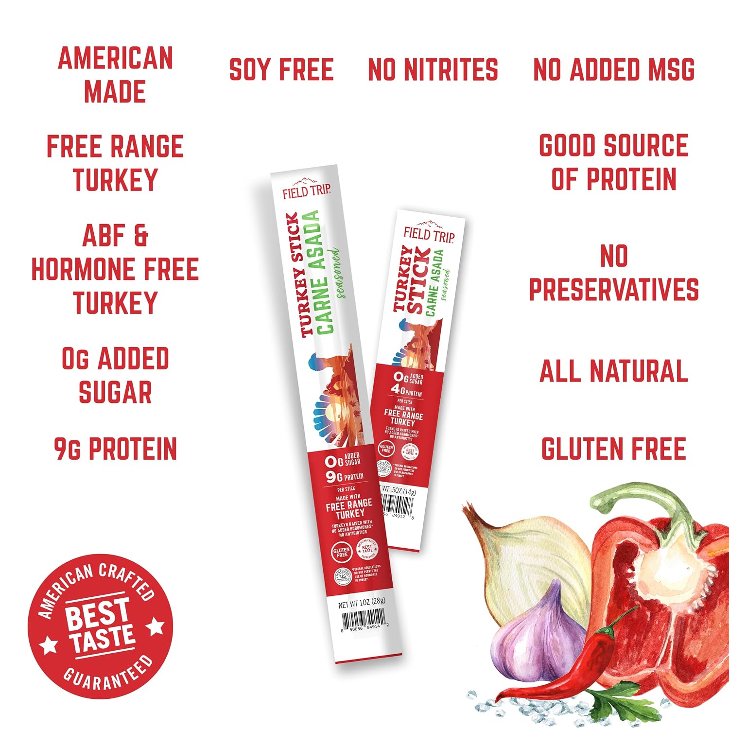 Carne Asada Turkey Stick 0.5oz (24ct)