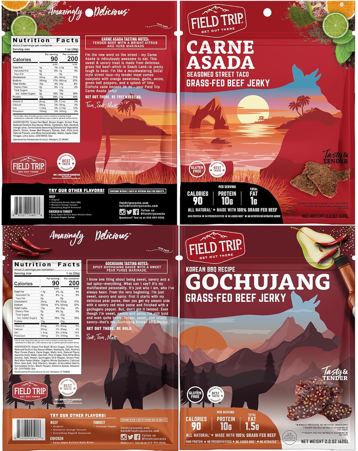 Full Variety Jerky 2.2oz (7ct)