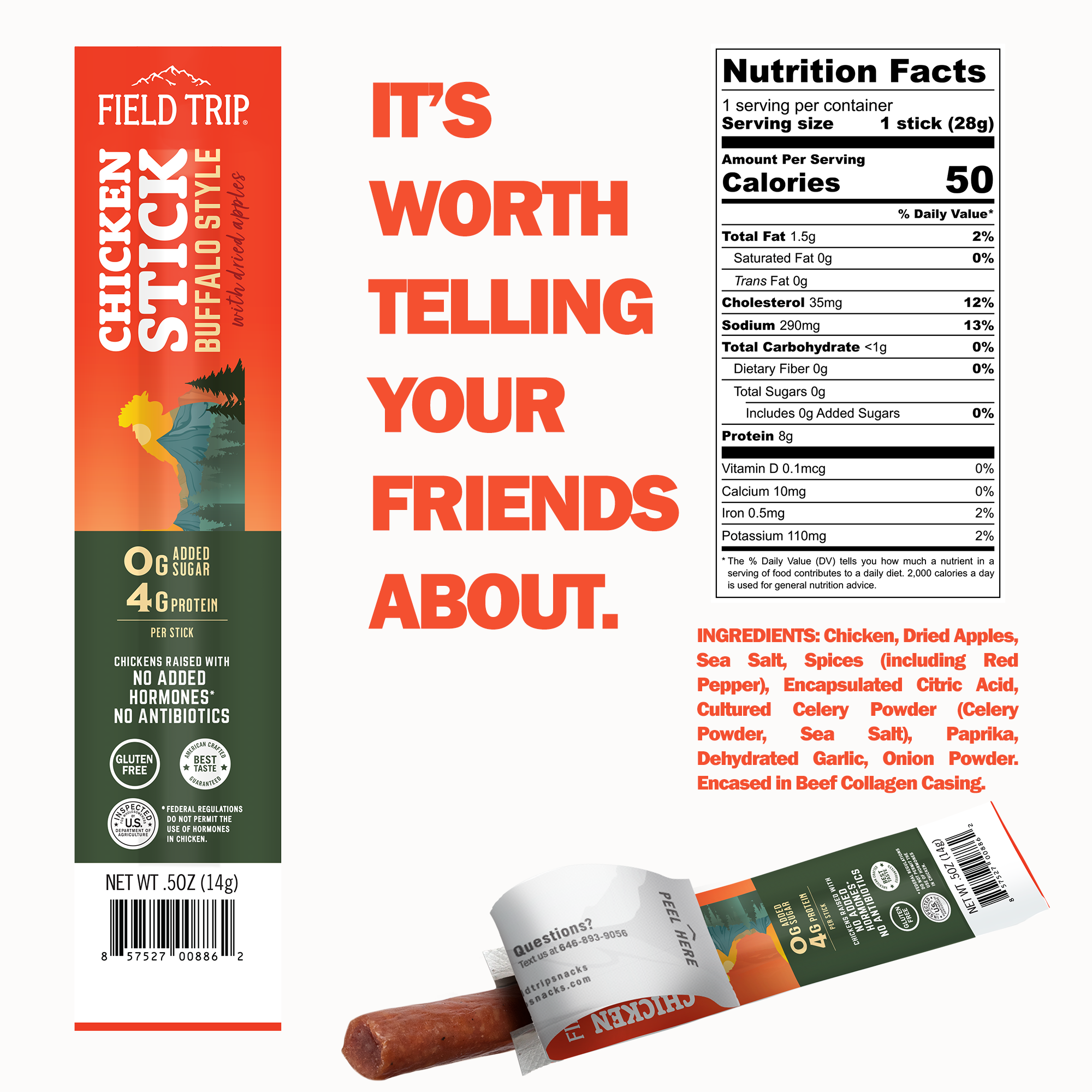 Field Trip Meat Snacks Gift Cooler