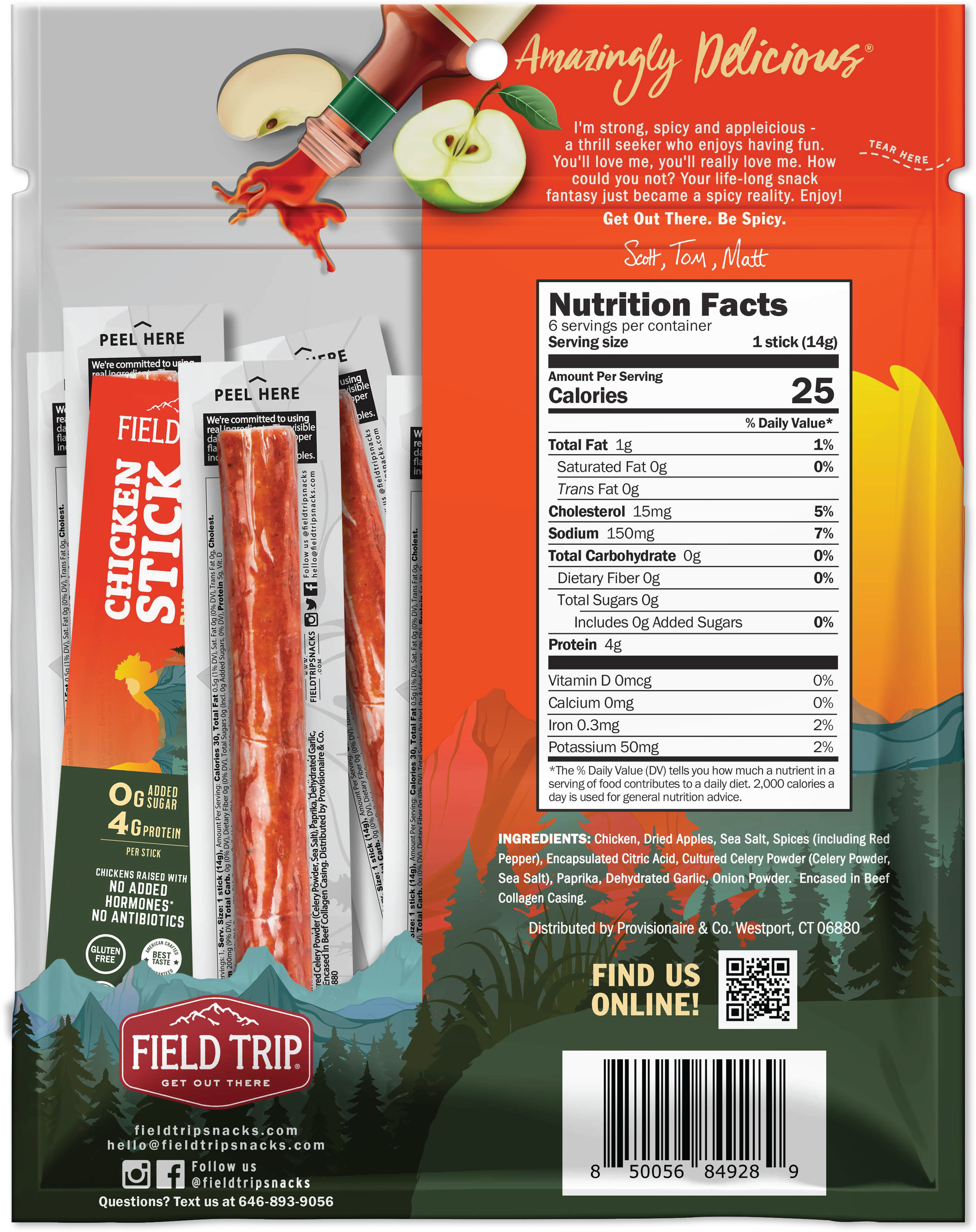 Buffalo Style Chicken Stick Bag (3oz - 0.5oz/3ct)