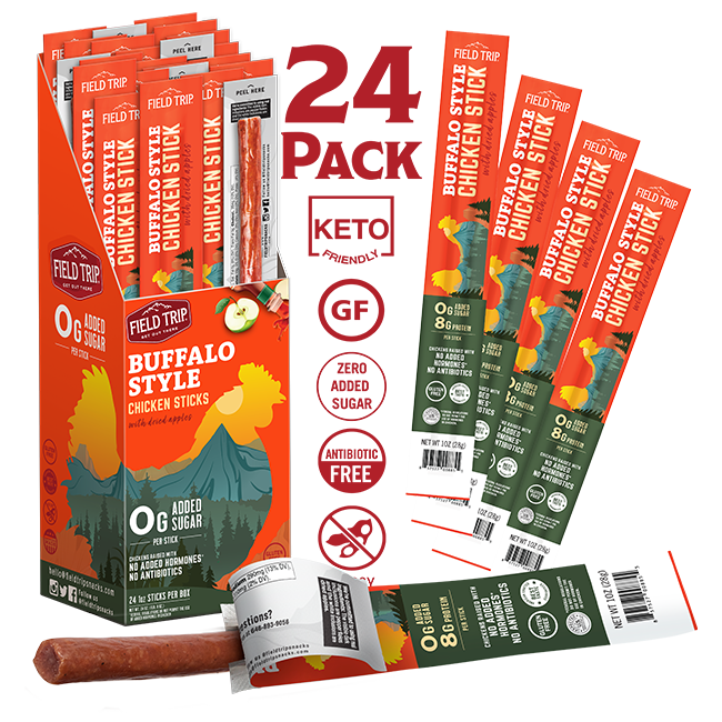 Buffalo Chicken & Apple Chicken Stick 1oz (24ct)