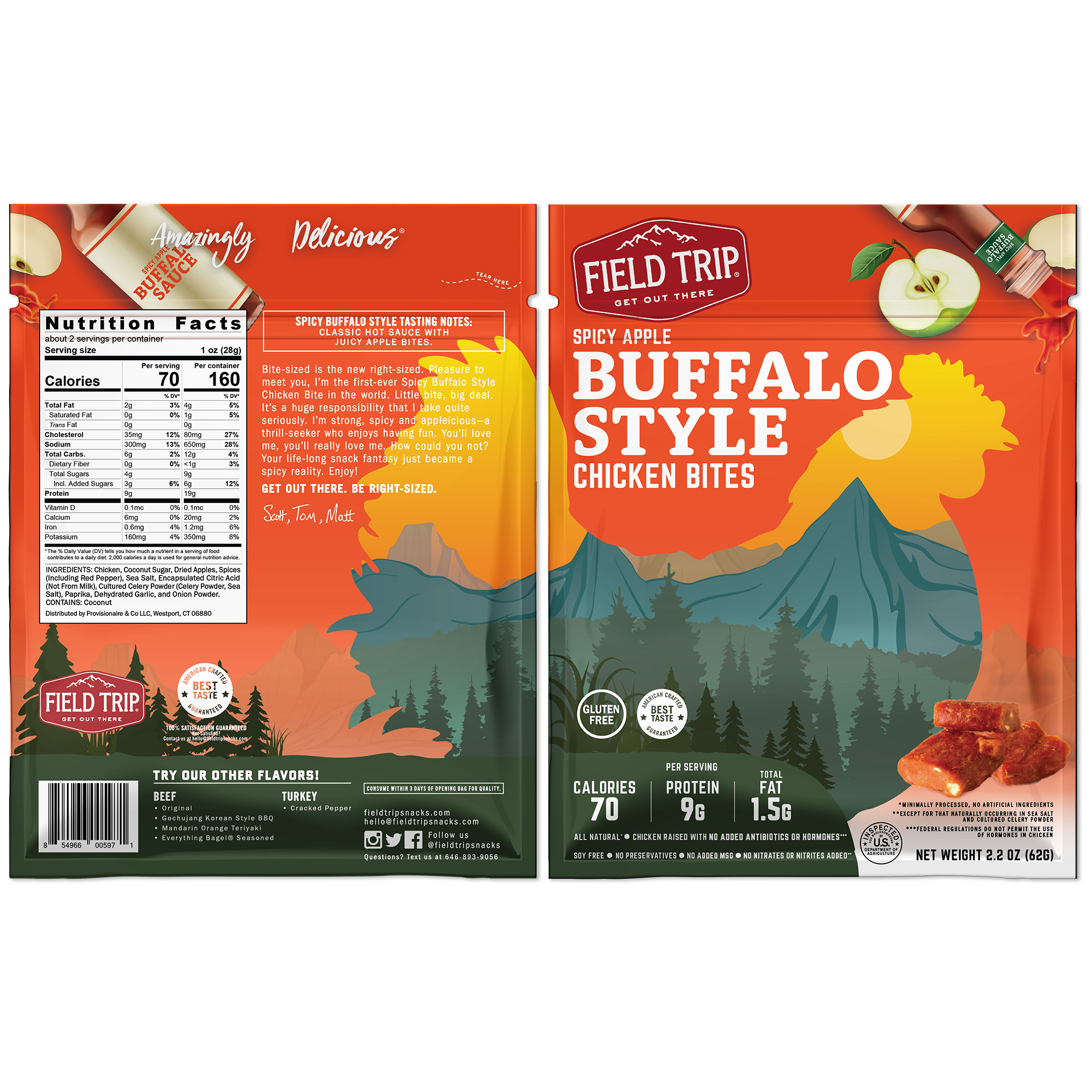 Full Variety Jerky 2.2oz (7ct)