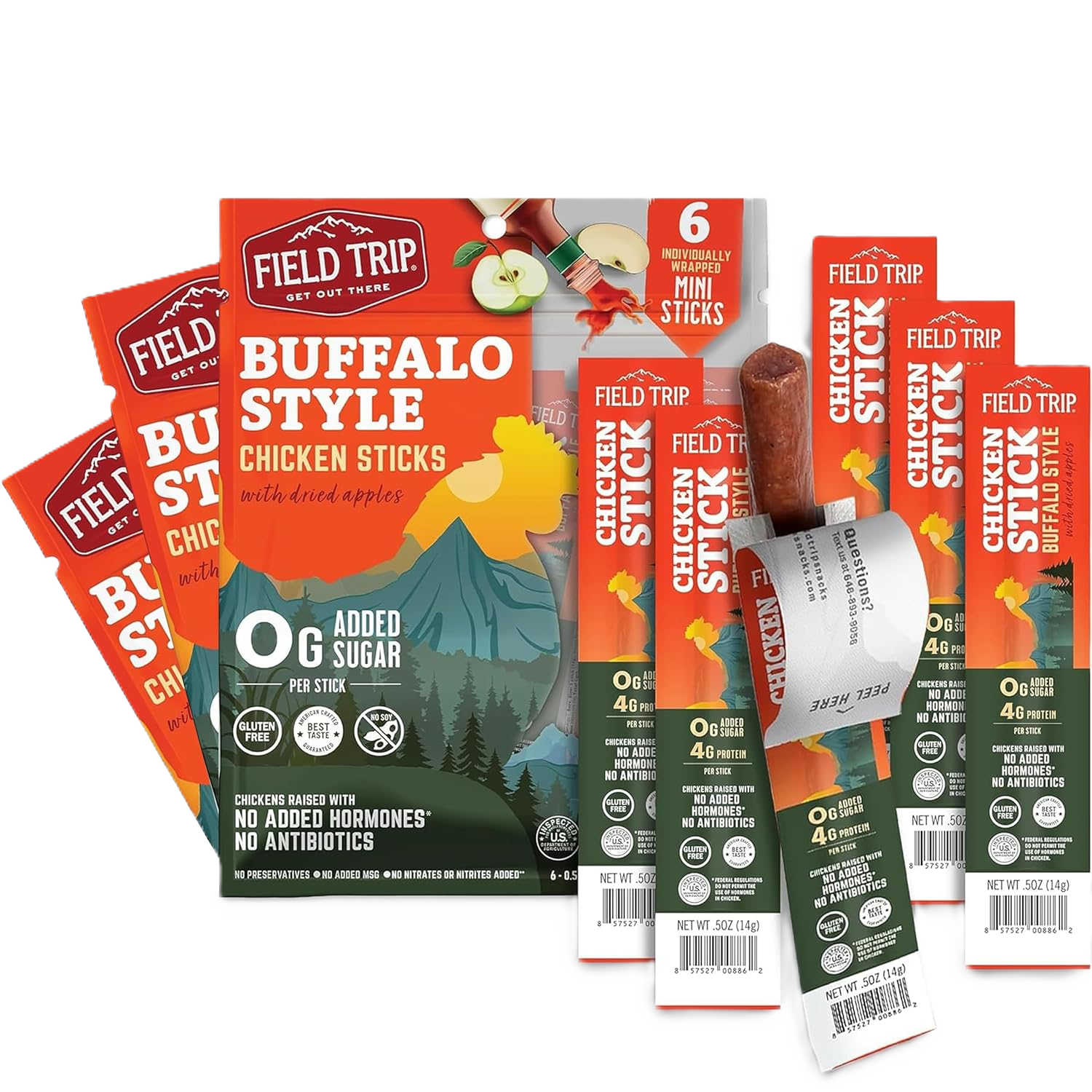 Buffalo Style Chicken Stick Bag (3oz - 0.5oz/3ct)