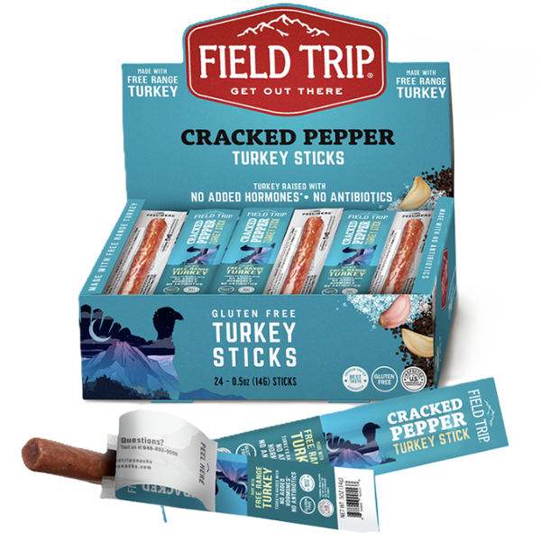 Cracked Pepper Turkey Sticks 0.5oz (24ct)