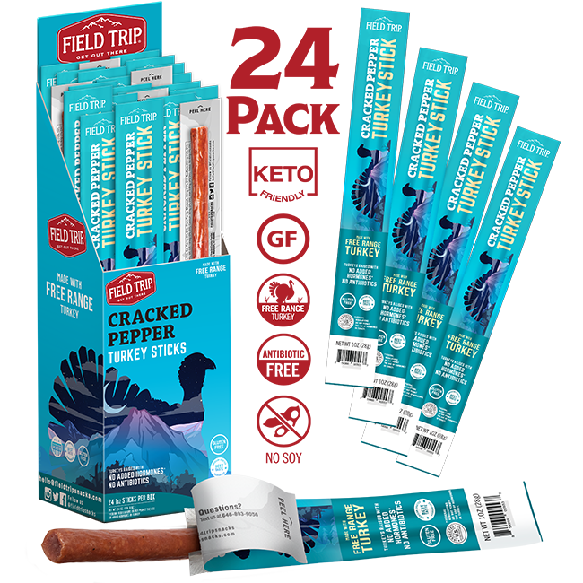 Cracked Pepper Turkey Stick 1oz (24ct)