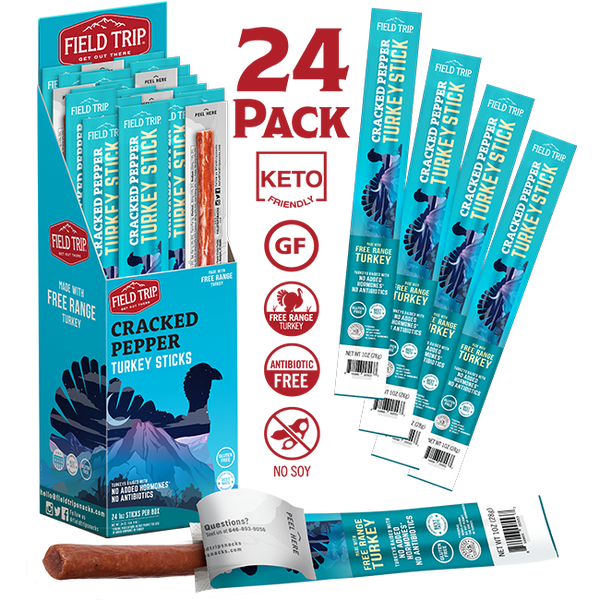 Cracked Pepper Turkey Stick 1oz (24ct)