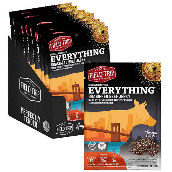 Brooklyn Everything Bagel Beef Jerky 1.0oz (12ct)