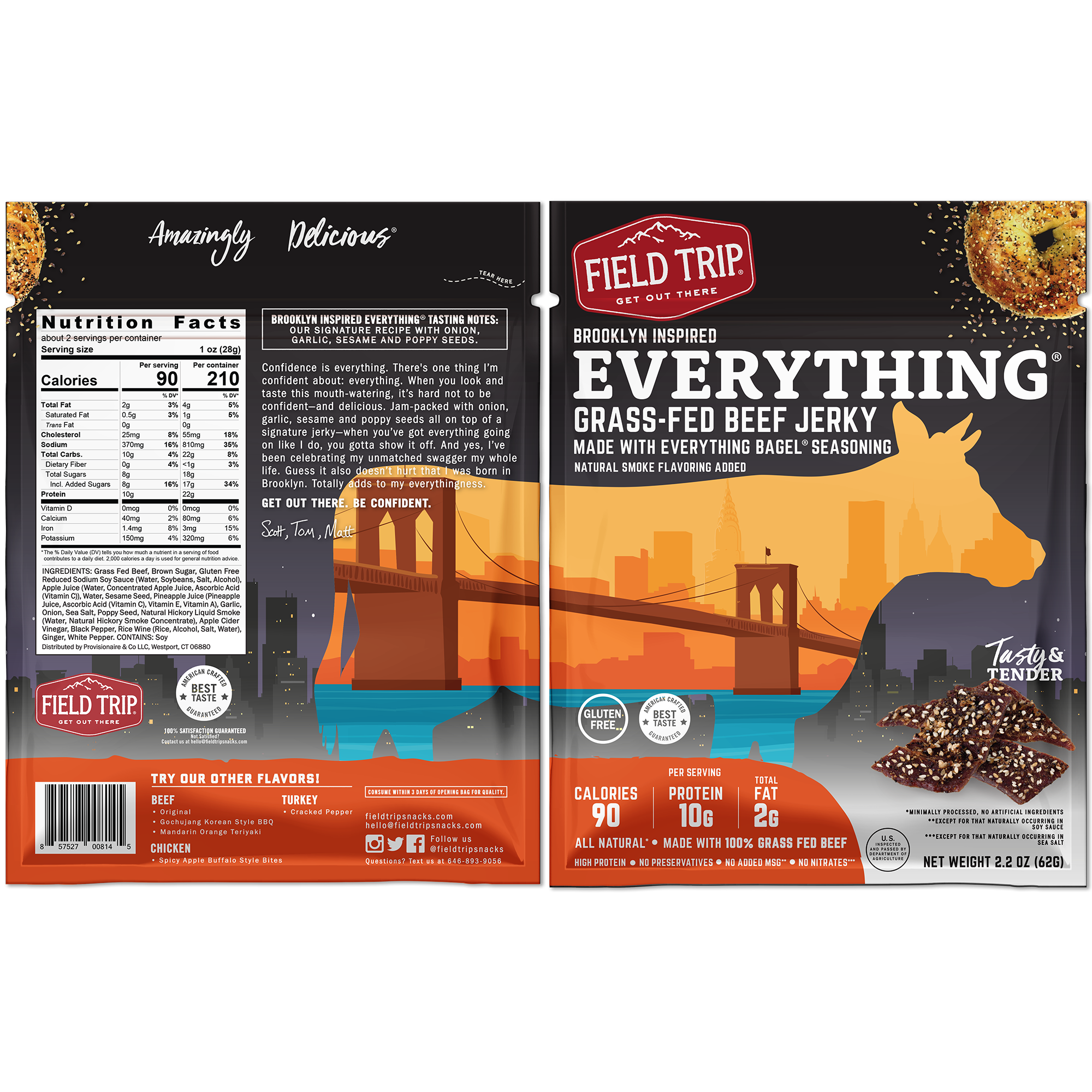 Best-in-Class Variety Jerky 2.2oz (4ct)