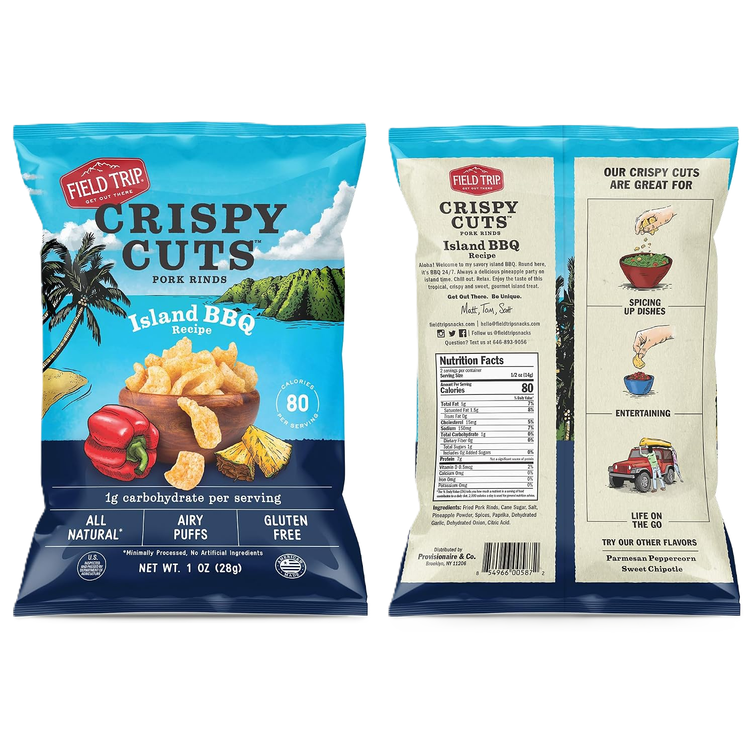 Variety Pork Rinds 1oz (6ct)
