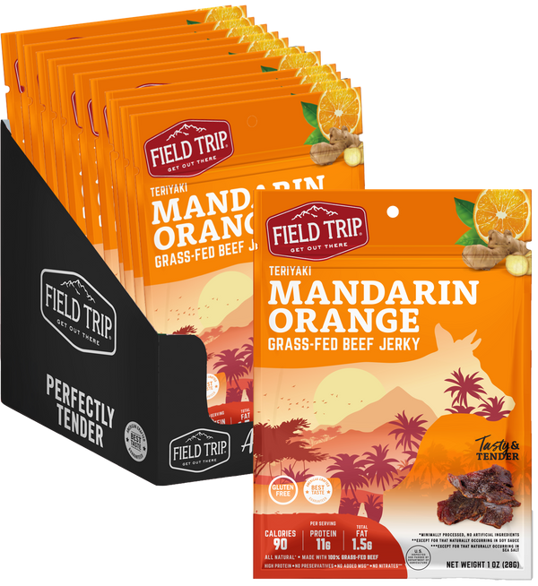 Mandarin Orange Teriyaki Beef Jerky 1.0oz (12ct)