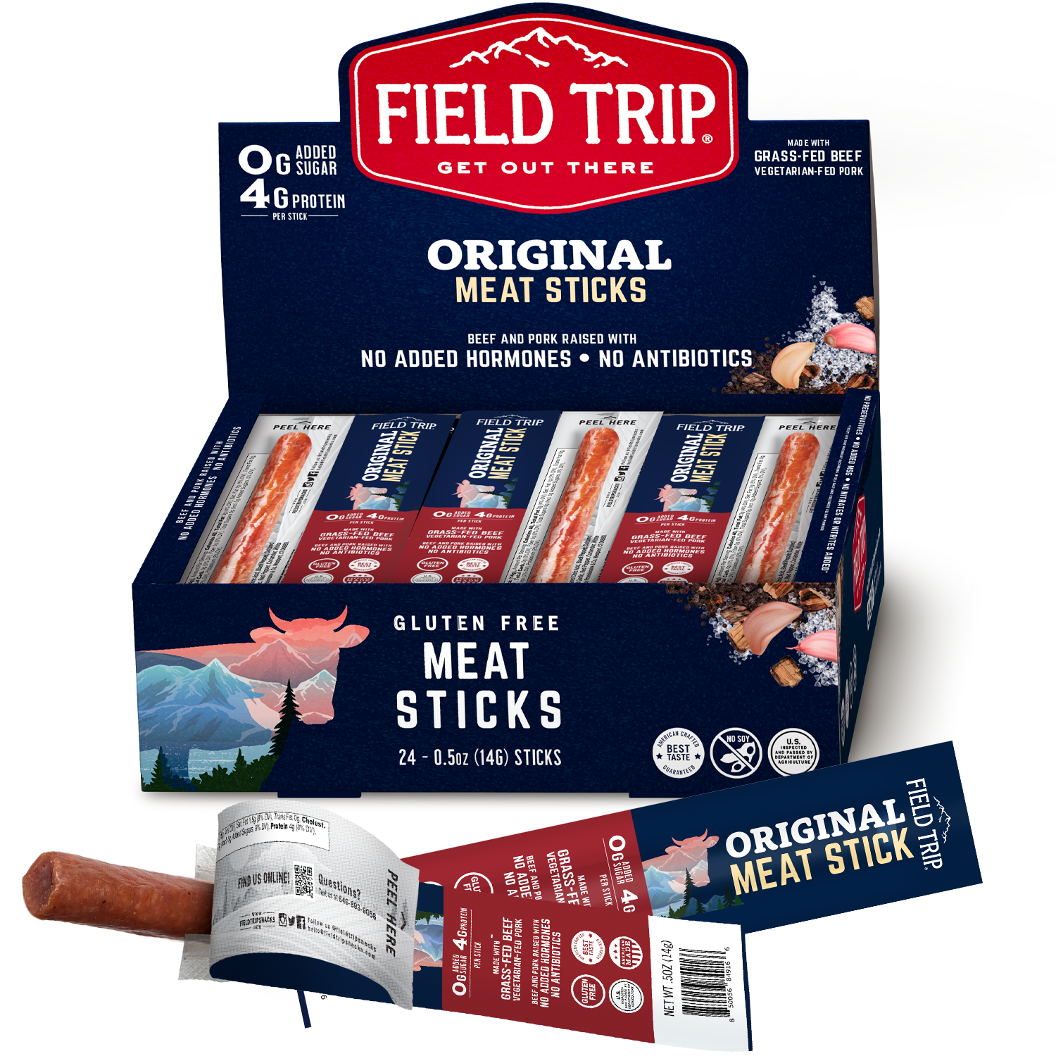 Original Meat Stick 0.5oz (24ct)