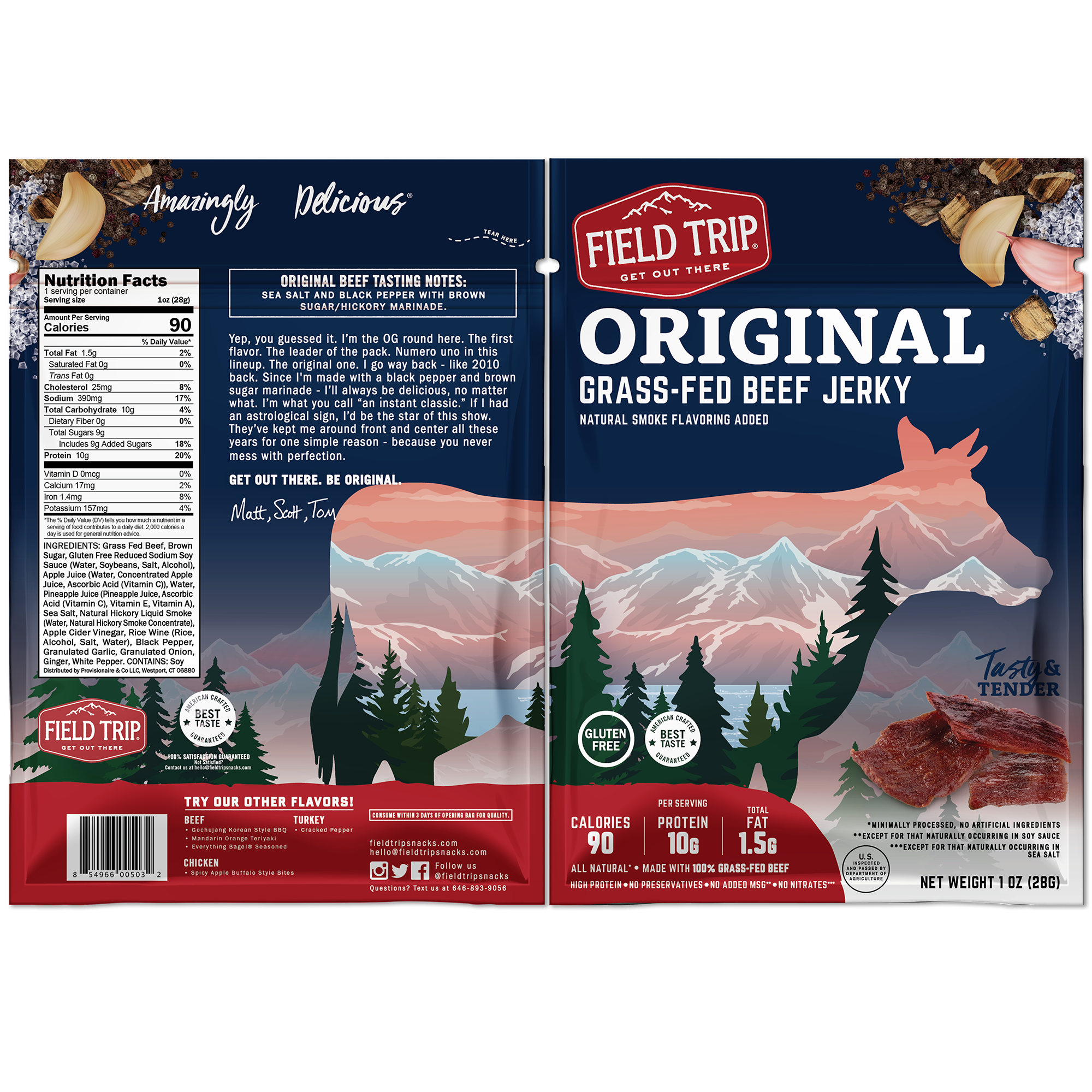 Original Beef Jerky 1.0oz (12ct)