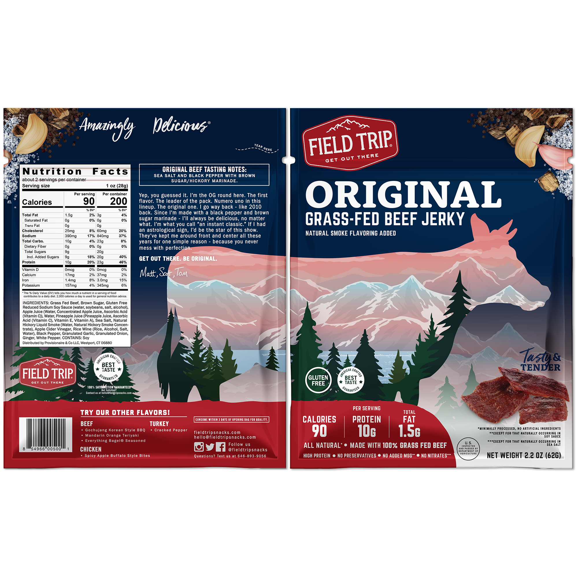 Field Trip Meat Snacks Gift Cooler