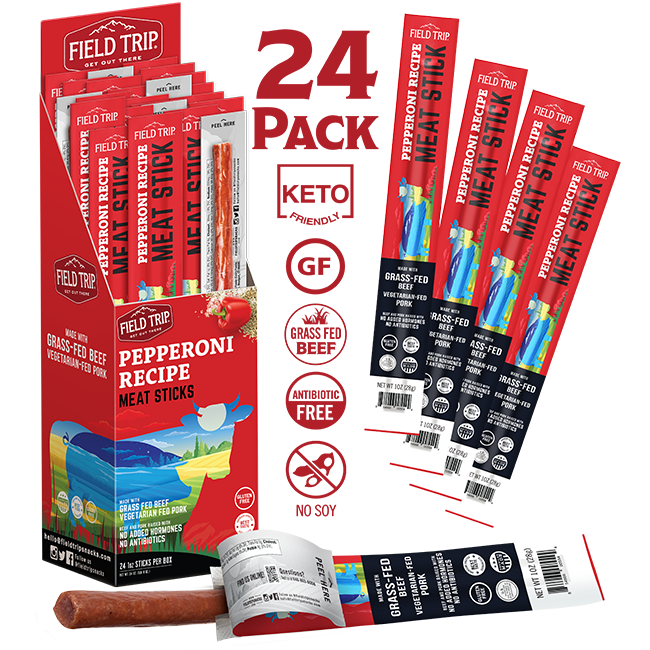 Pepperoni Recipe Meat Stick 1oz (24ct)