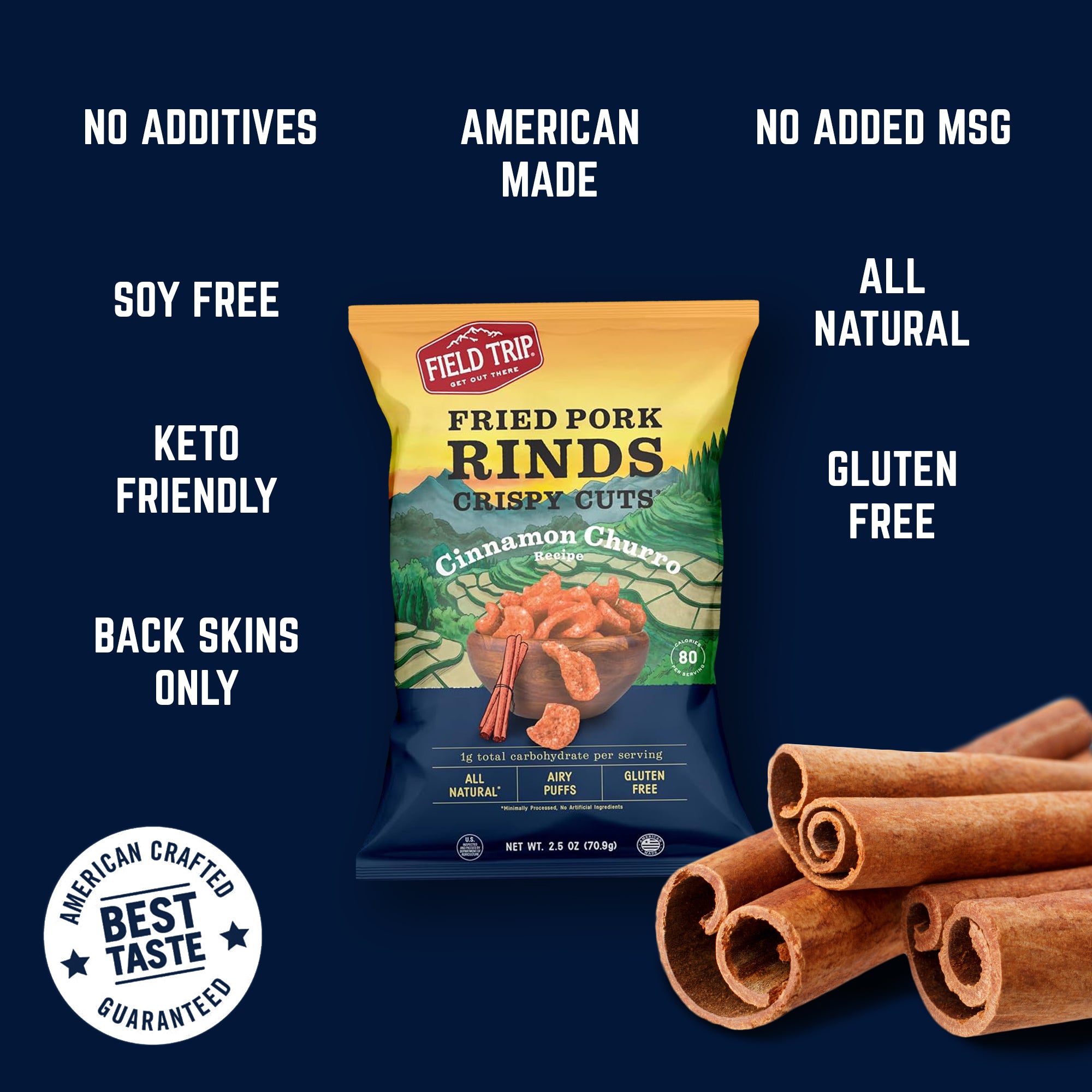 Cinnamon Churro 2.5oz (4ct)