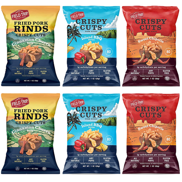 Variety Pork Rinds 1oz (6ct)