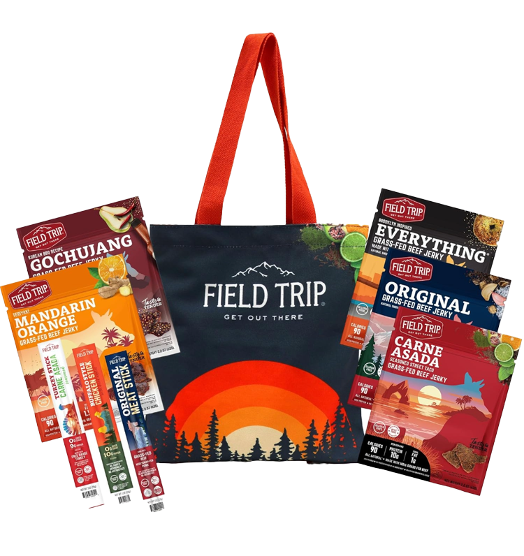 Field Trip Gift Bag (8 Snacks + Canvas Tote)