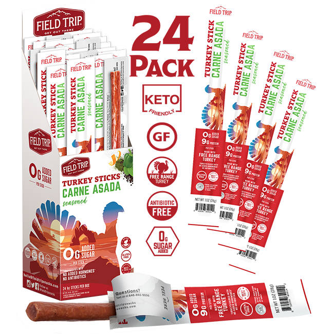 Carne Asada Seasoned Turkey Stick 1oz (24ct)