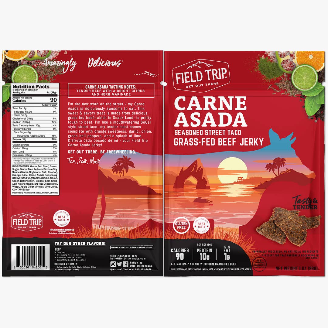 Carne Asada Beef Jerky 1.0oz (12ct)