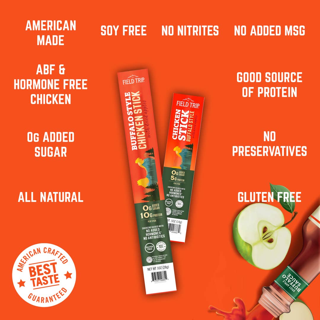 Buffalo Style Chicken Stick Bag (3oz - 0.5oz/8ct)